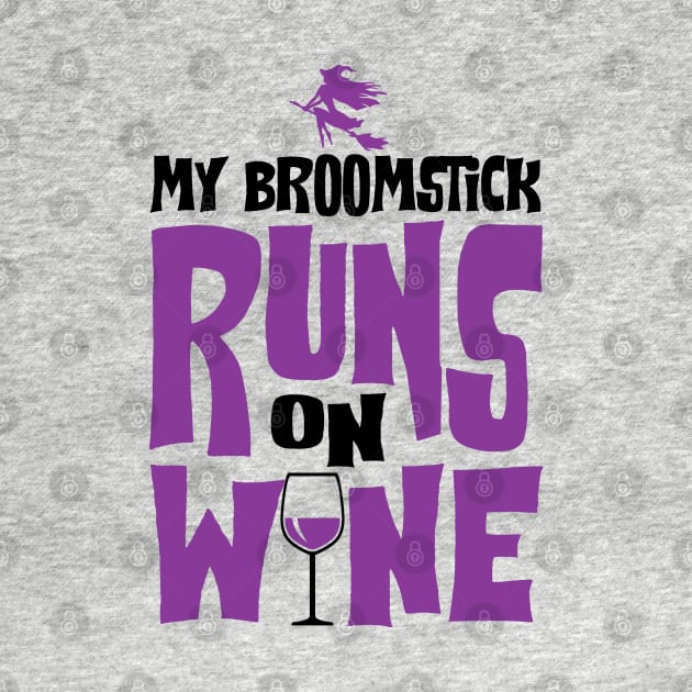 My Broomstick Runs On Wine by KsuAnn